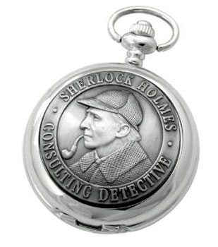 Kliknte pro velkou fotografii produktu Kapesn hodinky Sherlock Holmes