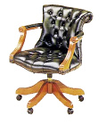 ADMIRAL - kožená kancelářská židle