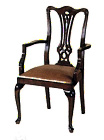 Anglická židle Queen Anne Hertford s područkou