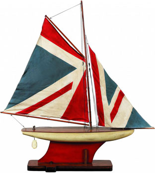 Klikněte pro velkou fotografii produktu Model lodi - anglická vlajka