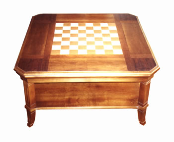 Klikněte pro velkou fotografii produktu Konferenční stolek s šachovnicí