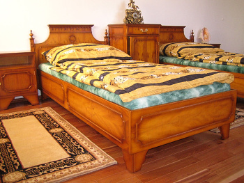 Klikněte pro velkou fotografii produktu Stylové luxusní postele - jednolůžko