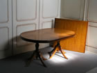 Jídelní stůl rozkládací ovál, stylový nábytek replika anglie